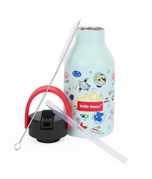 Hello Hossy Kids Water Bottle 350Ml - Ocean Lover