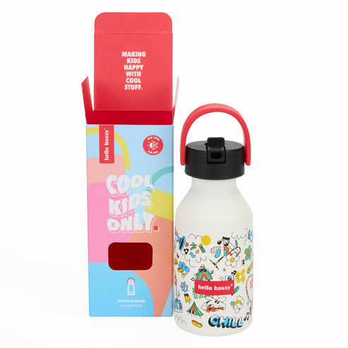 Hello Hossy Kids Water Bottle 350Ml - Chill