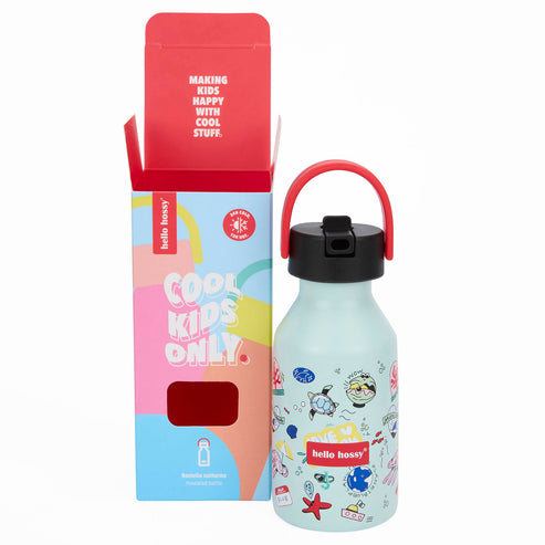 Hello Hossy Kids Water Bottle 350Ml - Ocean Lover