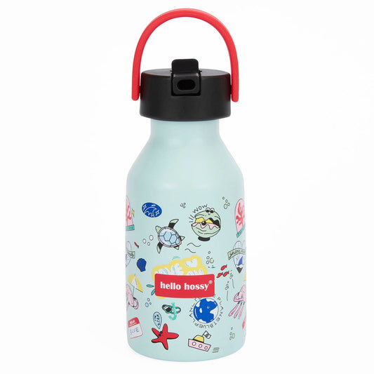 Hello Hossy Kids Water Bottle 350Ml - Ocean Lover