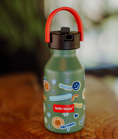 Hello Hossy Kids Water Bottle 350Ml - Smiley