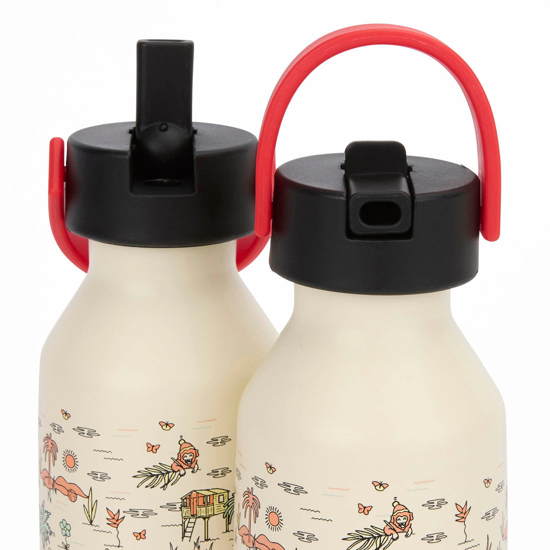 Hello Hossy Kids Water Bottle 350Ml - Jungly