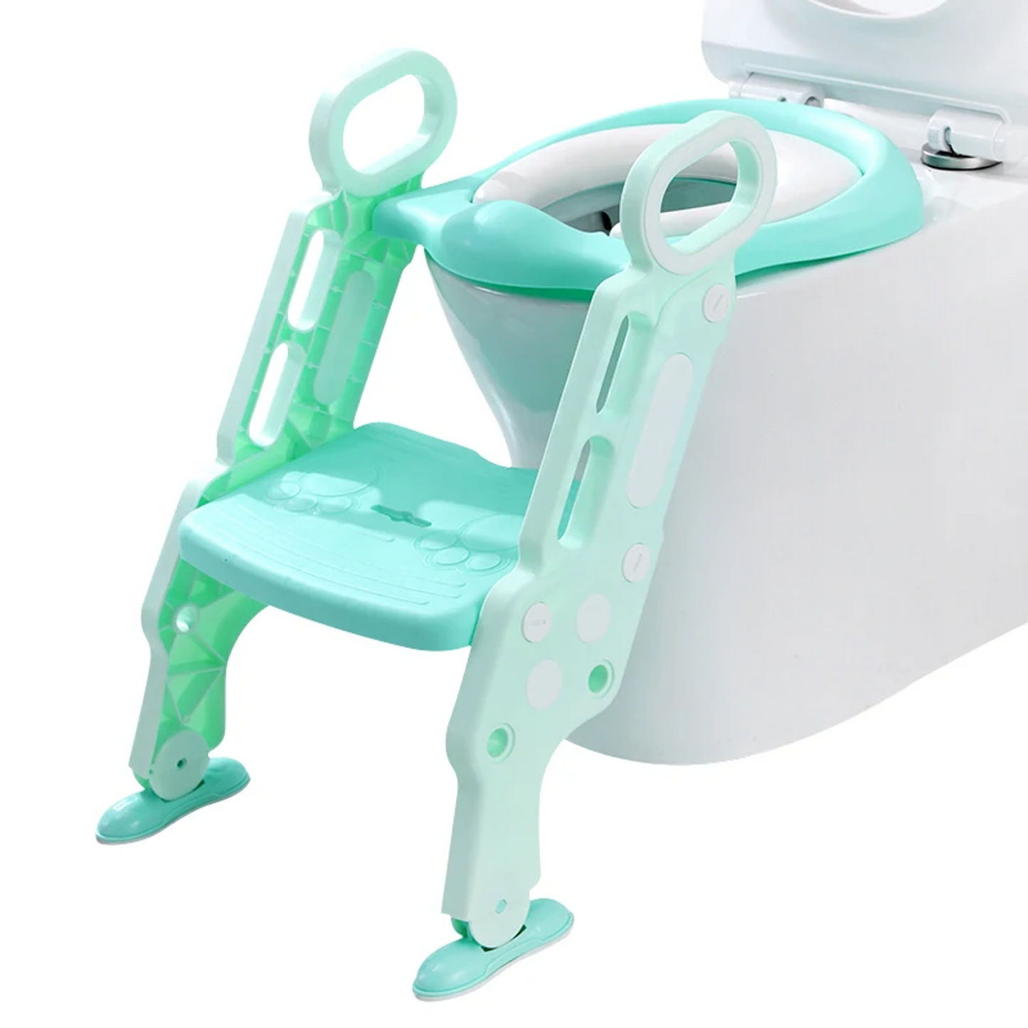 Pikkaboo EasyGo+ Potty Training Seat with Step Ladder - Green