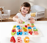 Hape Chunky Alphabet Wooden Puzzle