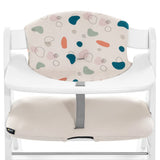 Hauck Highchair Pad Select - Organic Jersey Charcoal