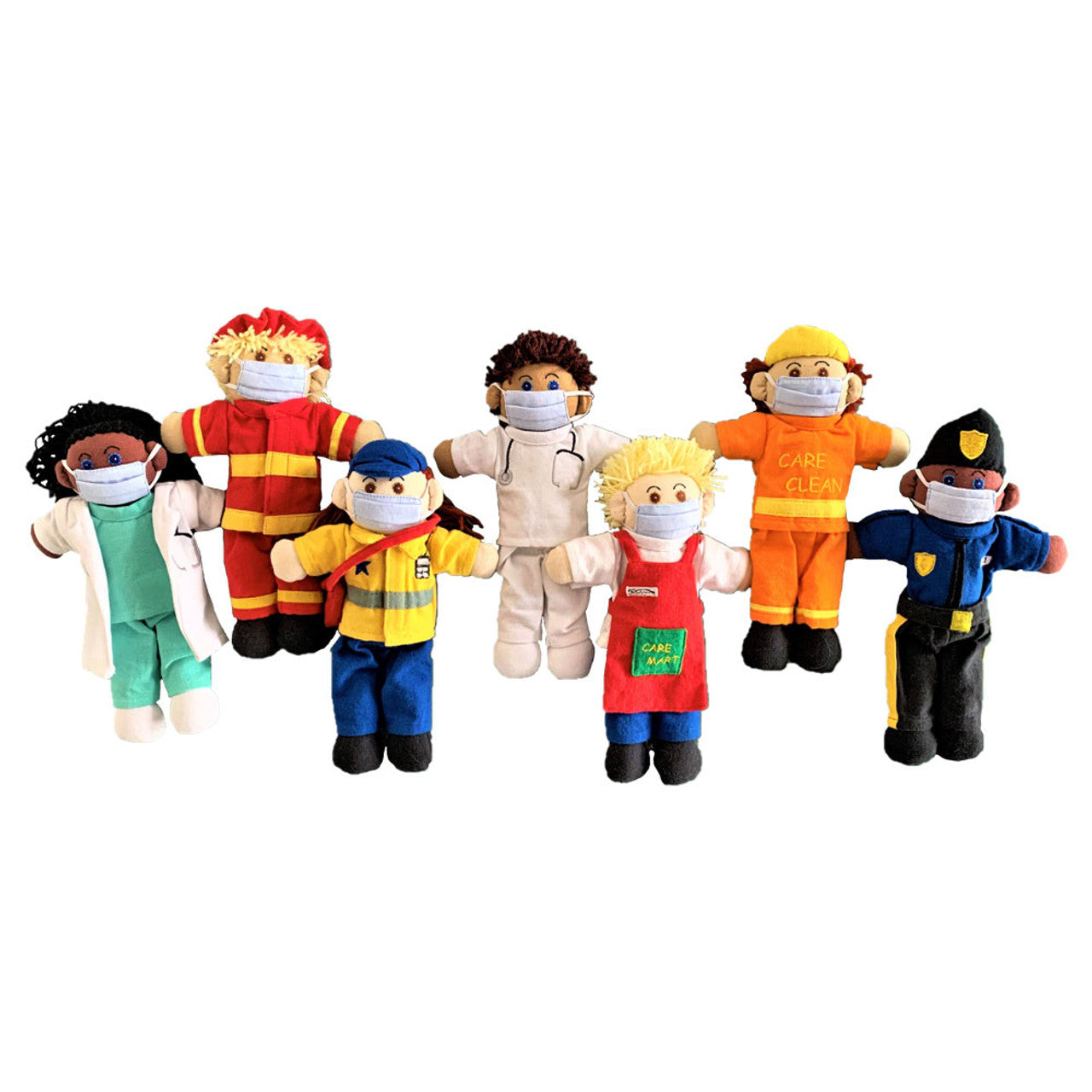 Papoose Every Day Hero Dolls - 7pcs