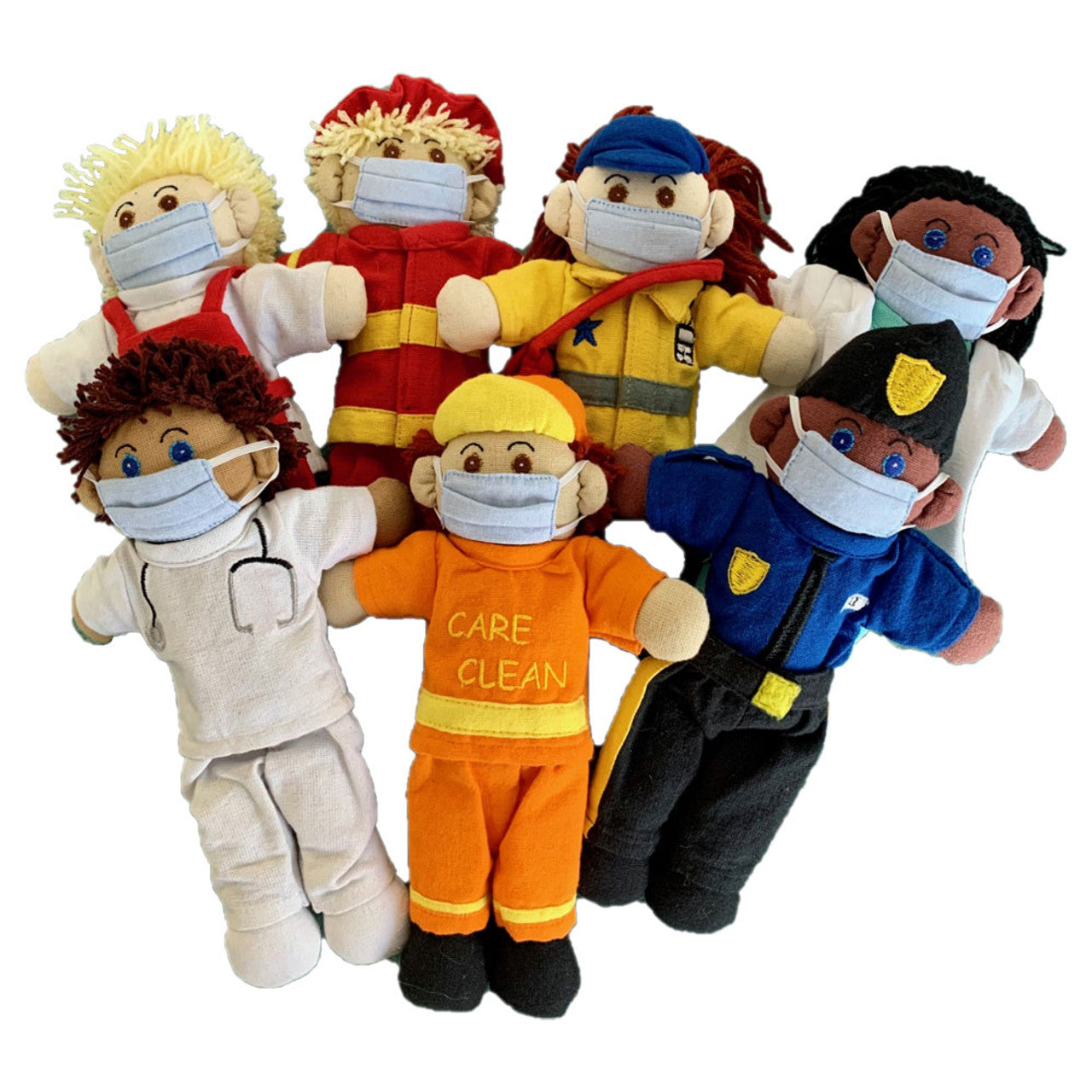 Papoose Every Day Hero Dolls - 7pcs