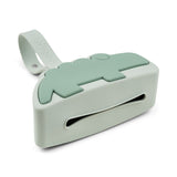 Done By Deer Silicone Pacifier Pouch Croco - Green