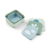 Done By Deer Snack Box Set 3pcs - Happy Clouds Green