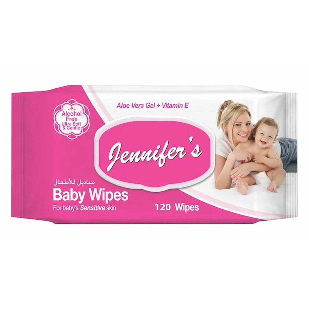 Jennifer's Baby Wipes Pack of 5 + 1 Free - 720pcs