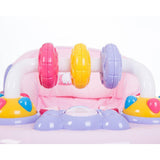 MYTS 2-in-1 Baby Walker & Rocker With Push Bar - Pink