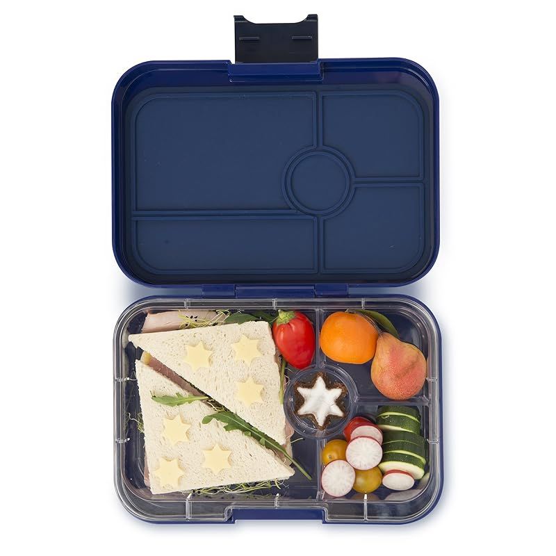 Yumbox Tapas 4 Compartment Lunch Box Explore - Portofino Blue