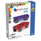 Magna-Tiles Cars Expansion Set Purple & Red - 2pcs