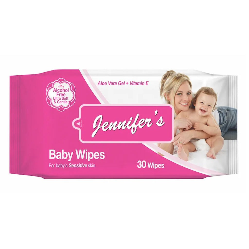 Jennifer's Baby Wipes Pack of 5 + 3 Free - 240pcs