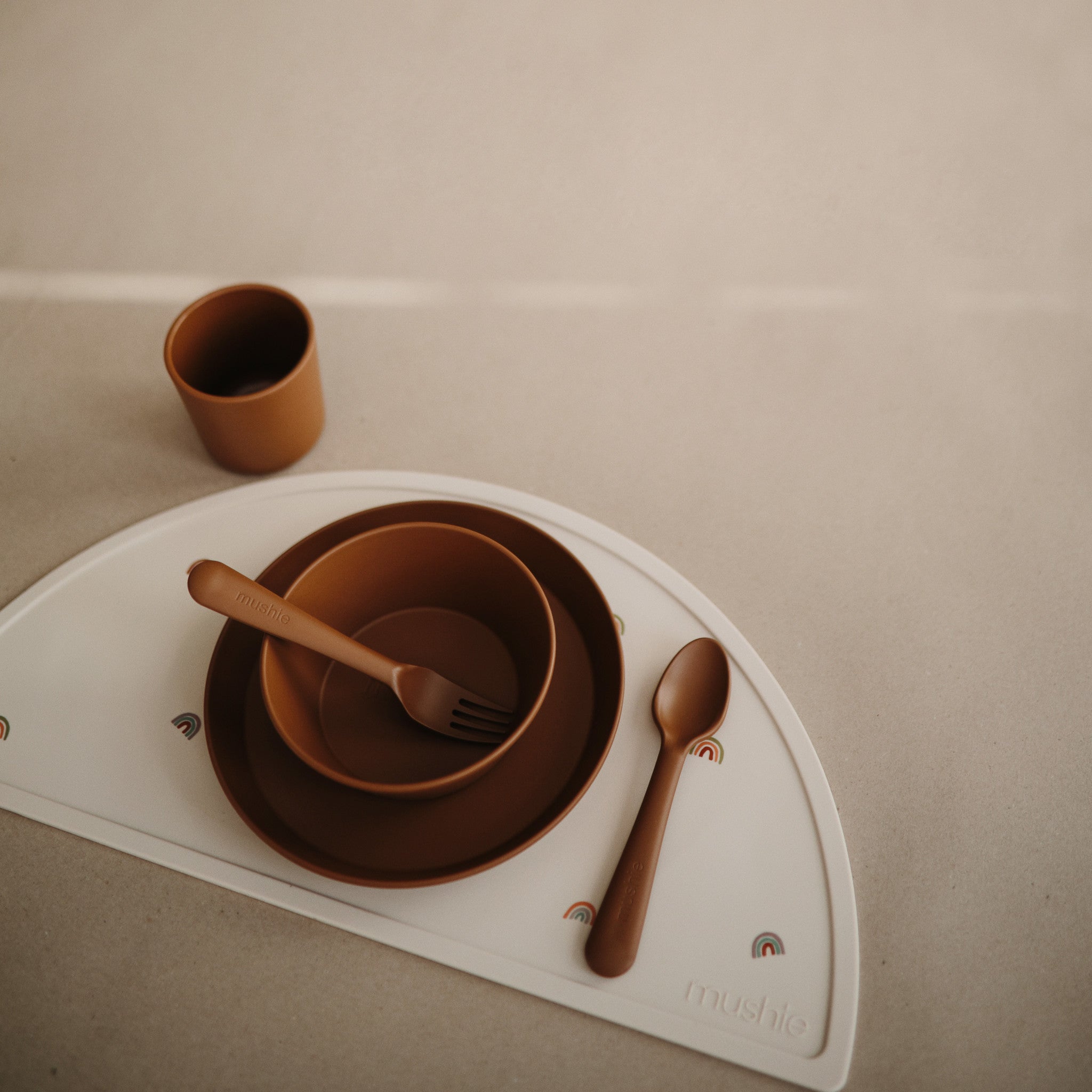 Mushie Cup Caramel - Laadlee
