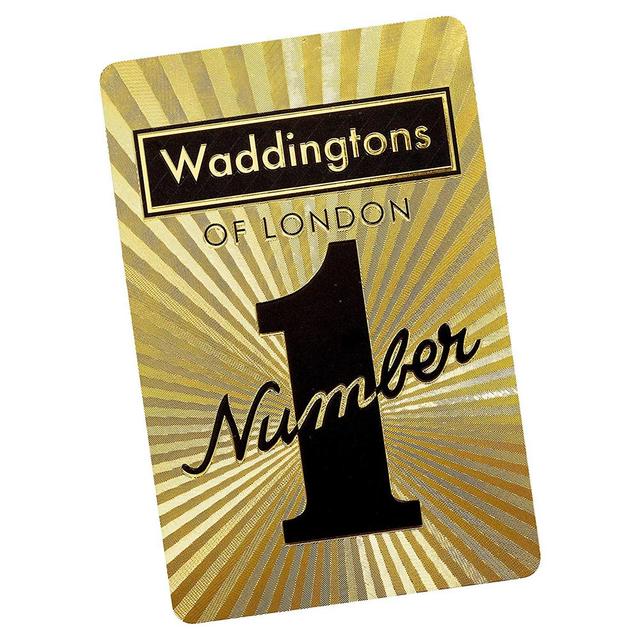 Waddingtons Number1 Playing Gold Cards