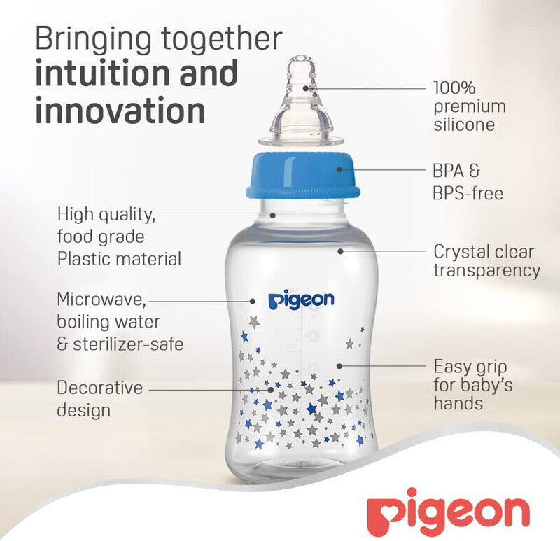 Pigeon Flexible Streamline Bottle 150ml - Assorted