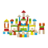 Viga Wooden Blocks - 80Pcs