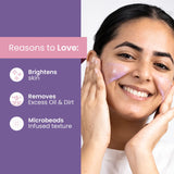 Mother Sparsh Jamun & Kakadu Plum Face Wash - 100ml - Laadlee