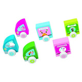 Scratch Europe Small Magnetic Cars (Florist, Beauty Farm, Ice Cream )