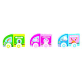 Scratch Europe Small Magnetic Cars (Florist, Beauty Farm, Ice Cream )