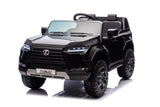Megastar Rideon 12V Lexus Gx Series Kids Electric Car, Dual Motor With Remote Control - Black