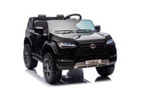 Megastar Rideon 12V Lexus Gx Series Kids Electric Car, Dual Motor With Remote Control - Black