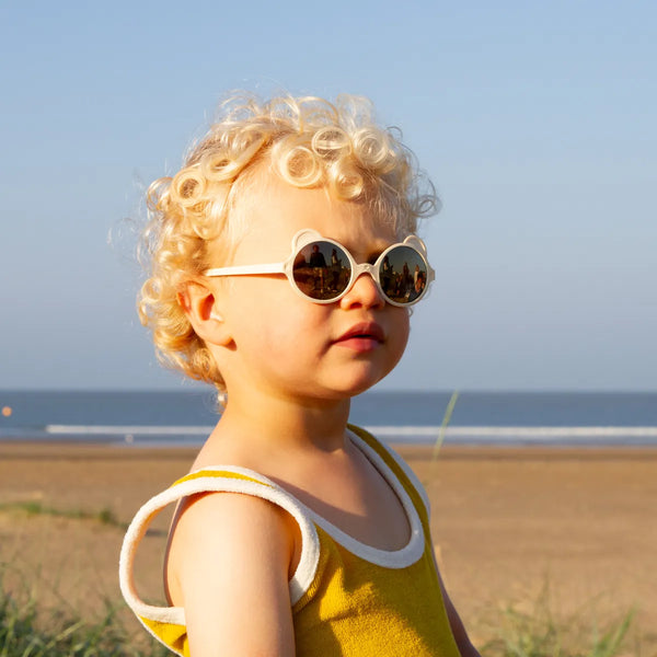 Ki ET LA Sunglasses Ourson - Cream - Laadlee