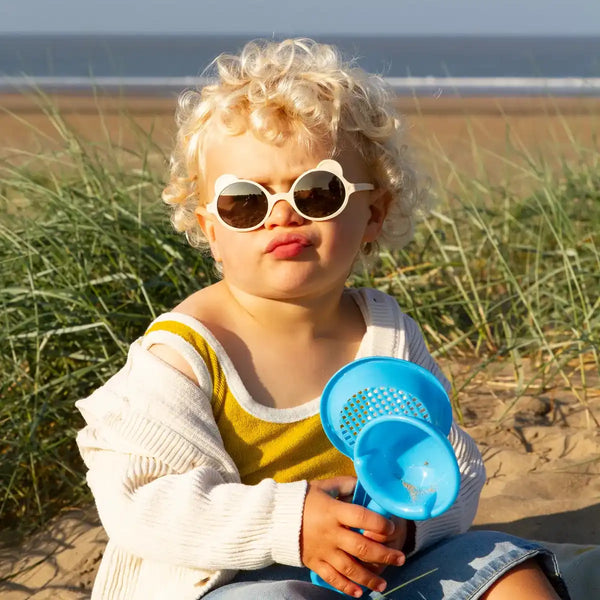 Ki ET LA Sunglasses Ourson - Cream - Laadlee