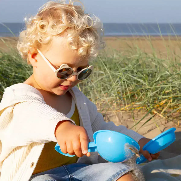 Ki ET LA Sunglasses Ourson - Cream - Laadlee