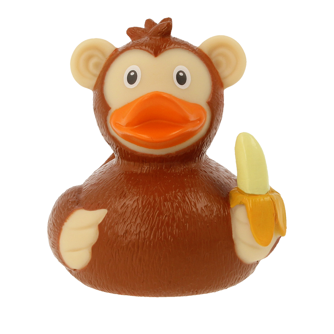 Lilalu Bath Toy Monkey Rubber Duck-Brown