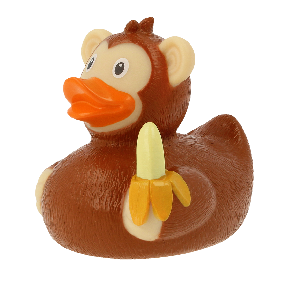 Lilalu Bath Toy Monkey Rubber Duck-Brown