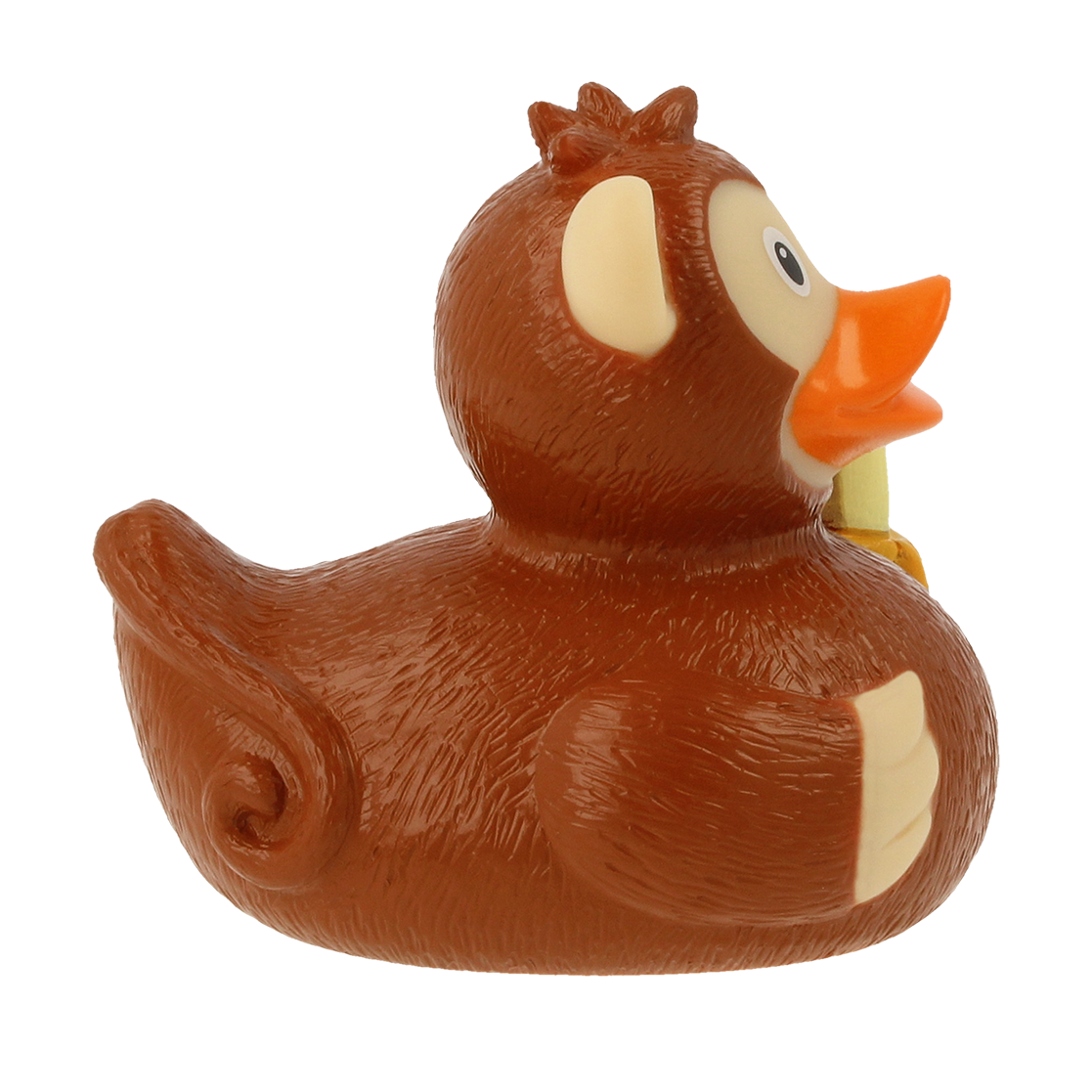 Lilalu Bath Toy Monkey Rubber Duck-Brown