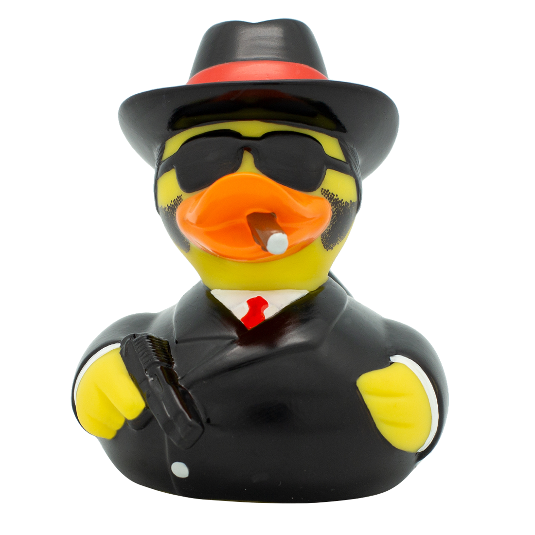 Lilalu Bath Toy Al Capo Duck - Black