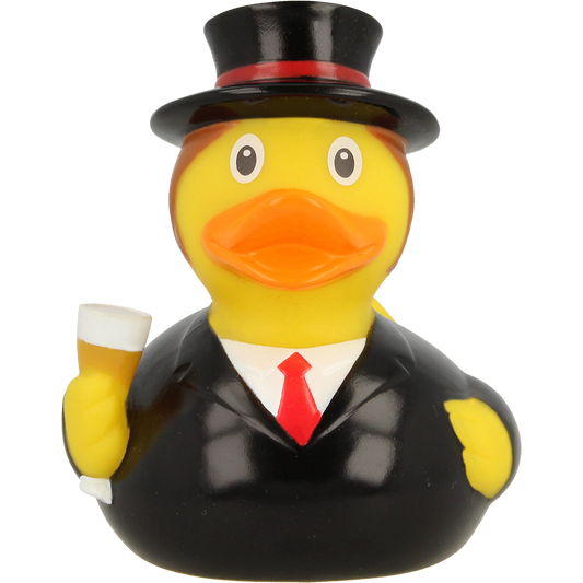 Lilalu Bath Toy Groom Duck - Black