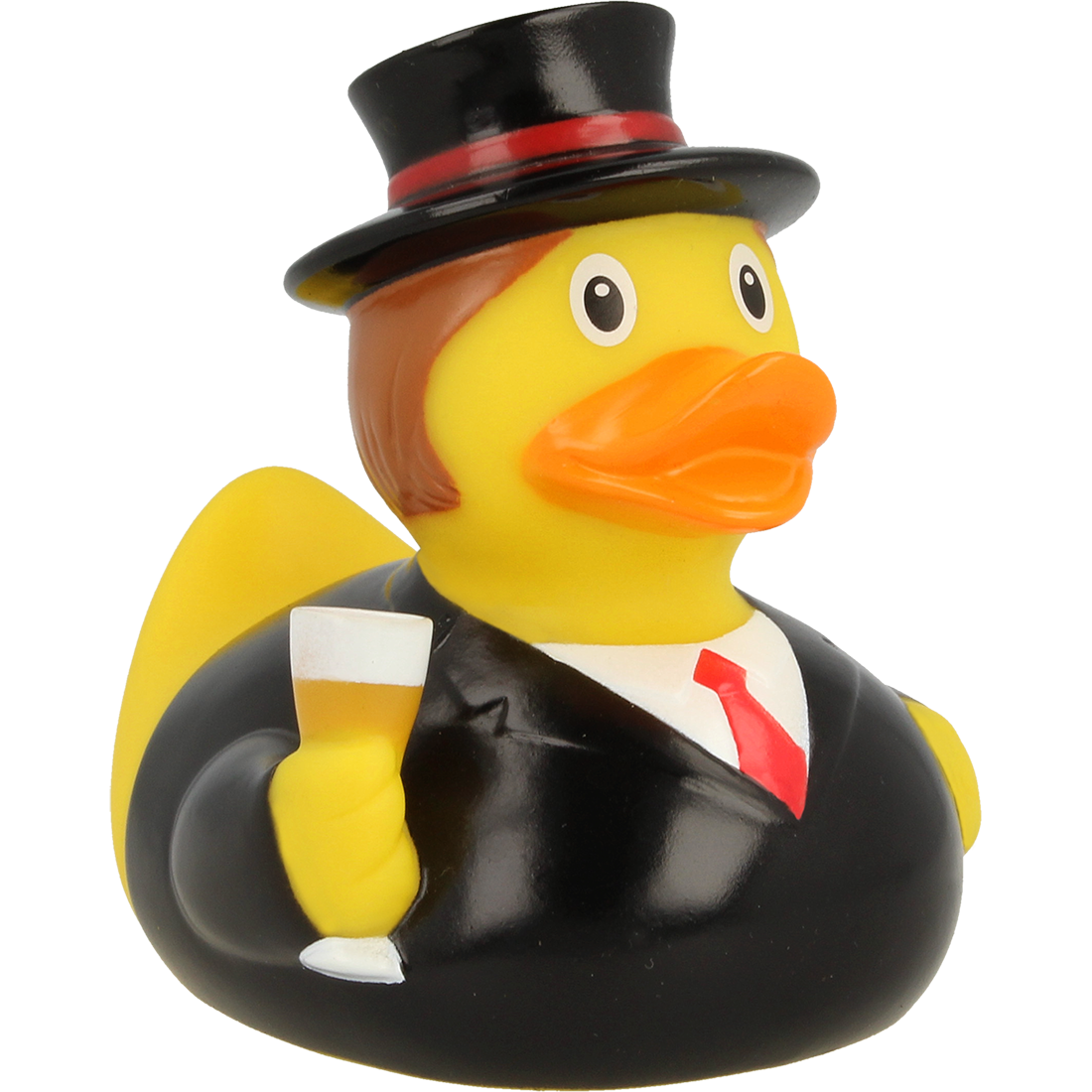 Lilalu Bath Toy Groom Duck - Black