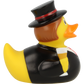 Lilalu Bath Toy Groom Duck - Black