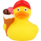 Lilalu Bath Toy Ice Cream Duck - Yellow