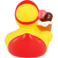 Lilalu Bath Toy Ice Cream Duck - Yellow