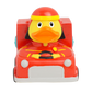 Lilalu Fire Car Rubber Duck