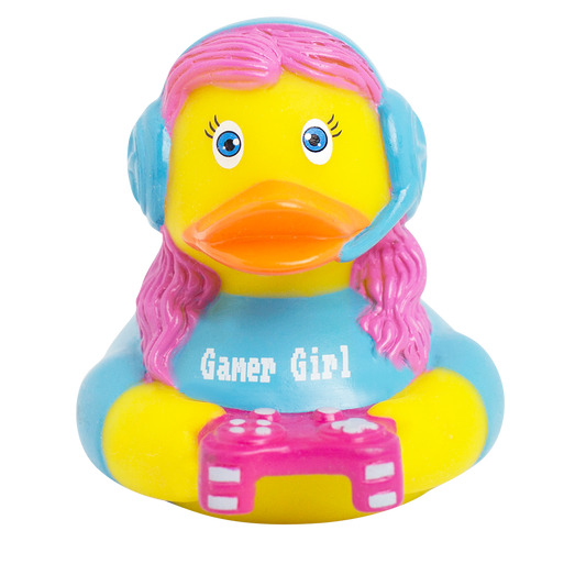 Lilalu Gamer Girl Rubber Duck