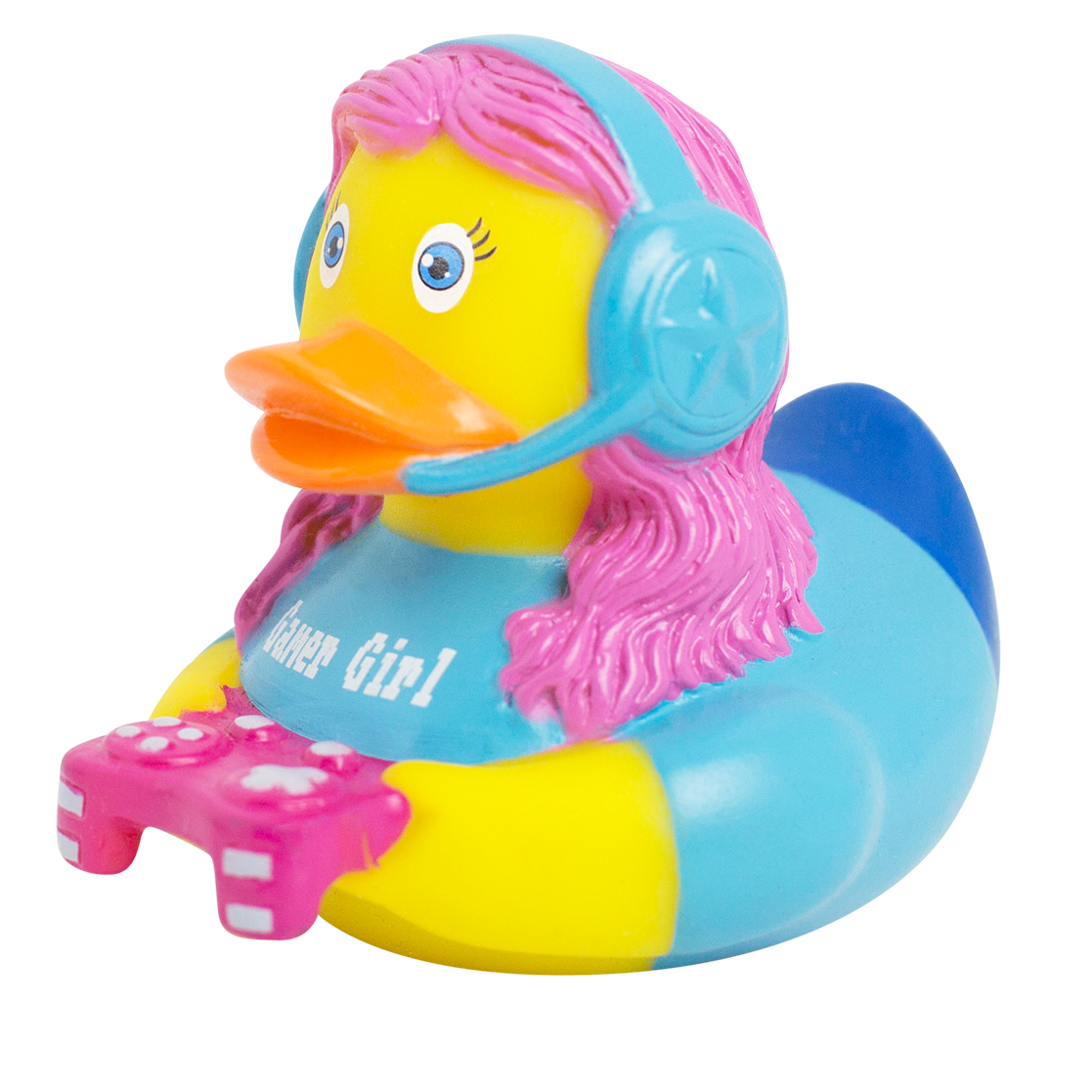 Lilalu Gamer Girl Rubber Duck