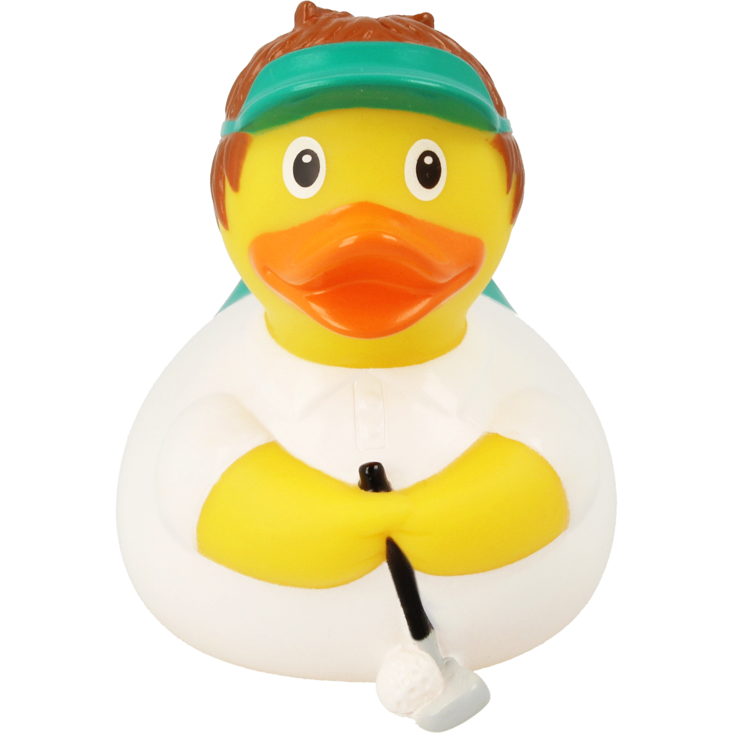 Lilalu Bath Toy Golfer  Duck  - White