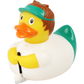 Lilalu Bath Toy Golfer  Duck  - White