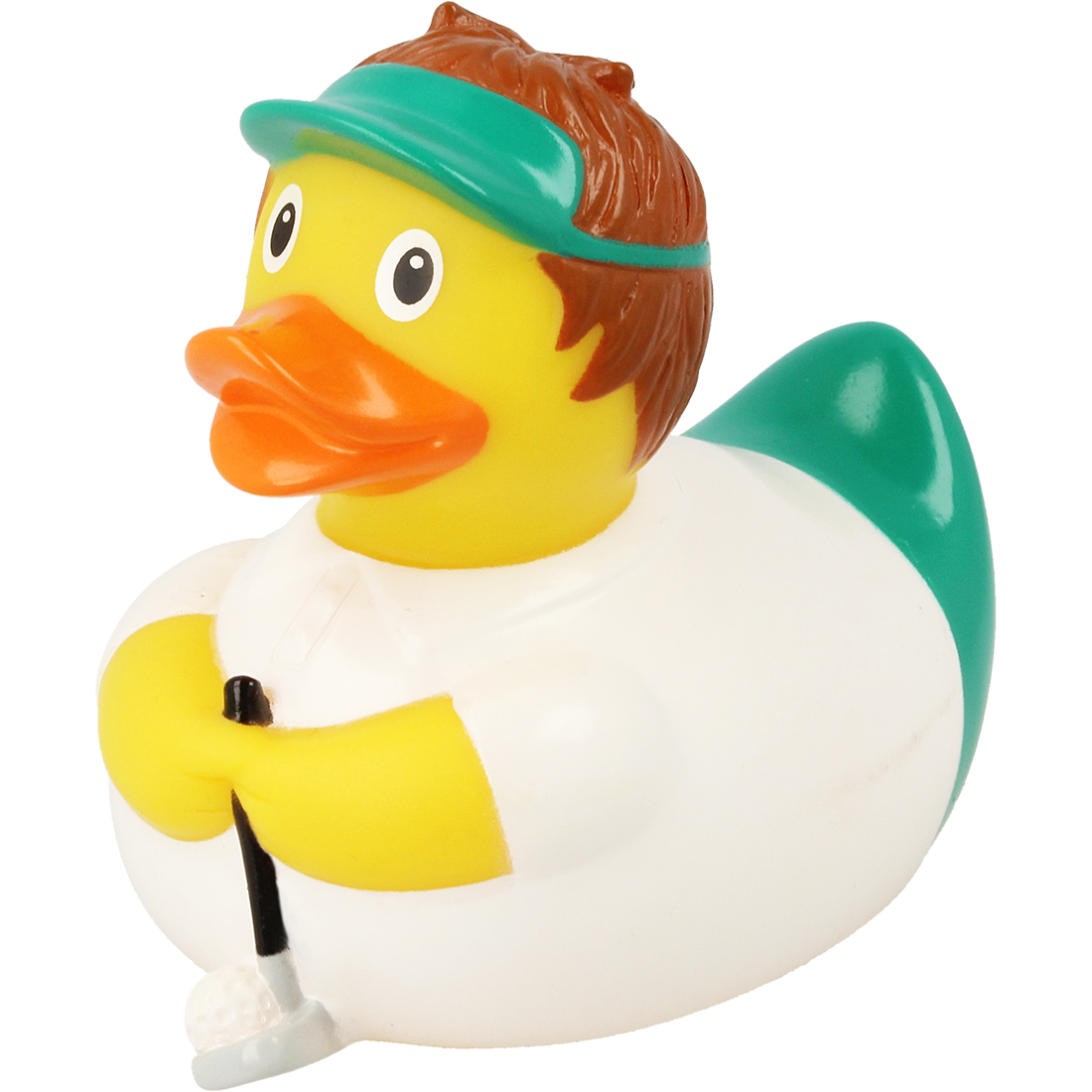 Lilalu Bath Toy Golfer  Duck  - White