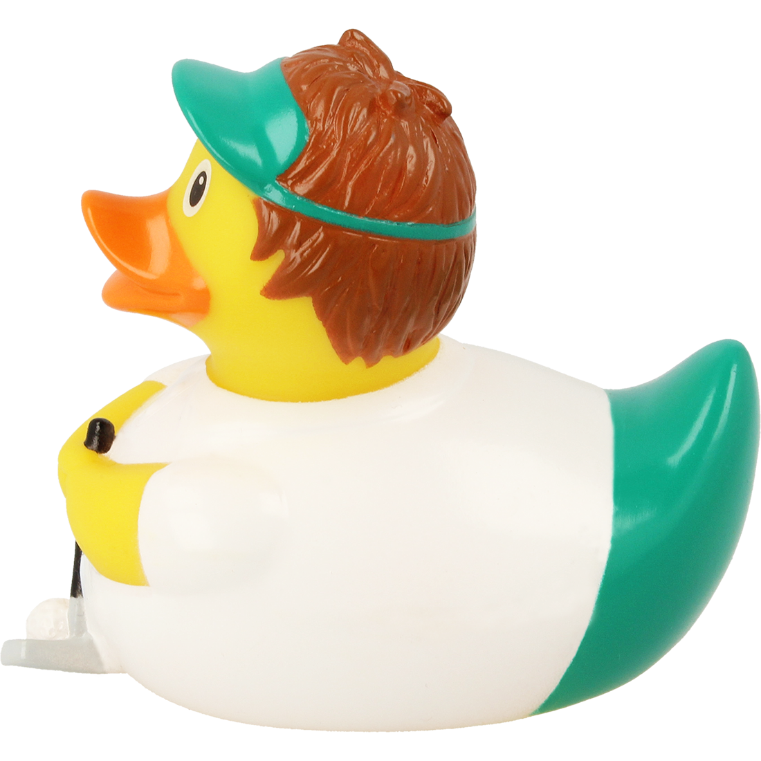 Lilalu Bath Toy Golfer  Duck  - White