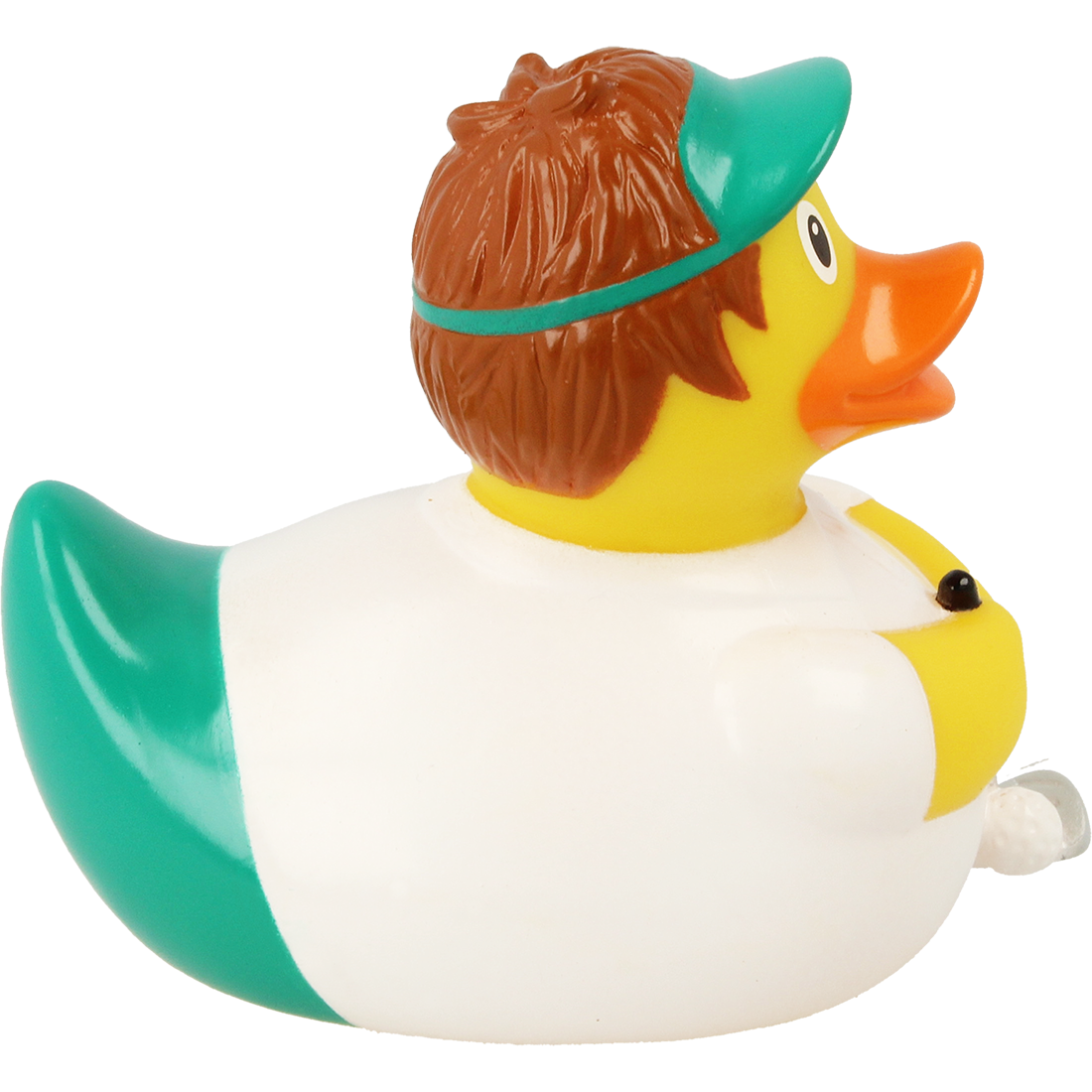 Lilalu Bath Toy Golfer  Duck  - White