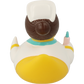 Lilalu Bath Toy Nurse Duck - White