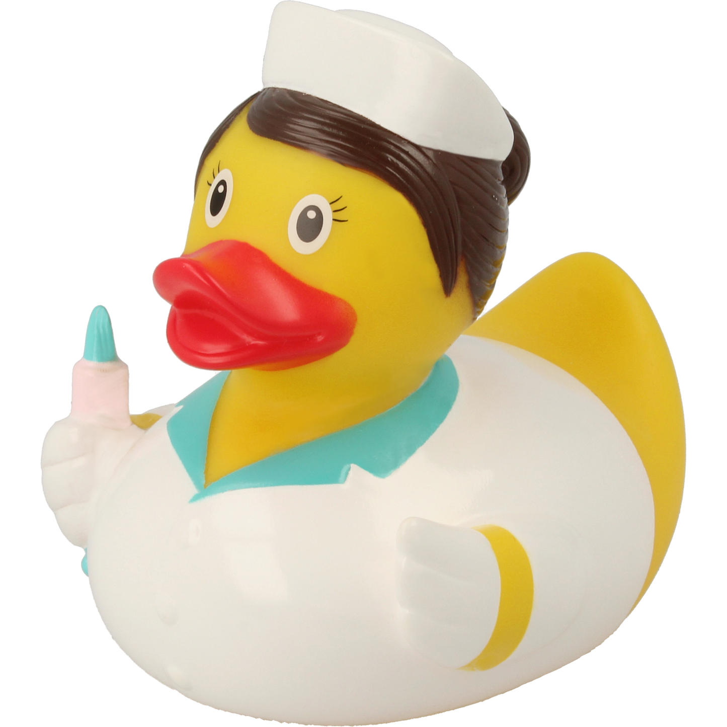 Lilalu Bath Toy Nurse Duck - White