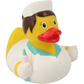 Lilalu Bath Toy Nurse Duck - White